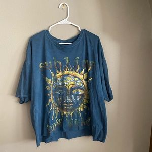 small/medium Subline Long Beach Blue T-shirt